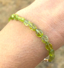 Load image into Gallery viewer, Genuine Peridot Bracelet