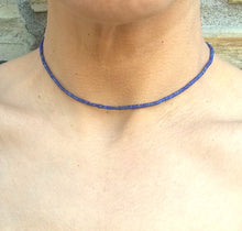 Load image into Gallery viewer, Tiny Lapis Stone Choker