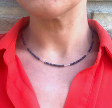 Load image into Gallery viewer, Sapphire and Silver