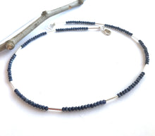 Load image into Gallery viewer, Sapphire and Silver