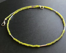 Load image into Gallery viewer, Serpentine and Silver