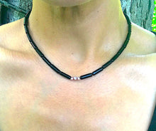 Load image into Gallery viewer, Obsidian with Pearl Accent