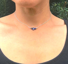 Load image into Gallery viewer, Dainty Lapis Lazuli Choker