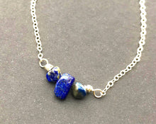 Load image into Gallery viewer, Dainty Lapis Lazuli Choker