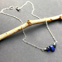 Load image into Gallery viewer, Dainty Lapis Lazuli Choker