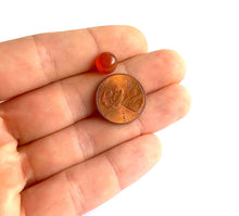 Load image into Gallery viewer, Orange Carnelian Studs