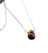 Load image into Gallery viewer, Tigers Eye Necklace