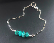 Load image into Gallery viewer, Turquoise Nugget Bracelet
