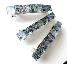 Load image into Gallery viewer, Black and White Barrette