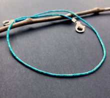 Load image into Gallery viewer, Super Tiny Turquoise Choker