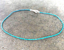 Load image into Gallery viewer, Super Tiny Turquoise Choker