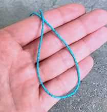 Load image into Gallery viewer, Super Tiny Turquoise Choker