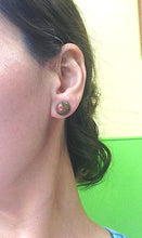 Load image into Gallery viewer, Unakite Large Studs