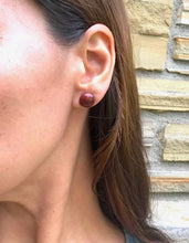 Load image into Gallery viewer, Red Jasper Studs