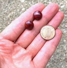Load image into Gallery viewer, Red Jasper Studs