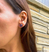 Load image into Gallery viewer, Amethyst Studs