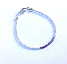 Load image into Gallery viewer, Amethyst and Aquamarine
