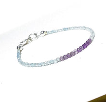 Load image into Gallery viewer, Amethyst and Aquamarine
