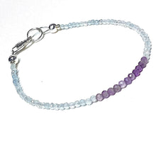 Load image into Gallery viewer, Amethyst and Aquamarine
