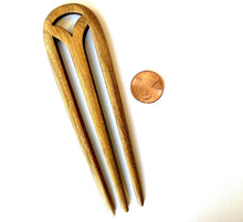 Load image into Gallery viewer, Wooden Hair Fork
