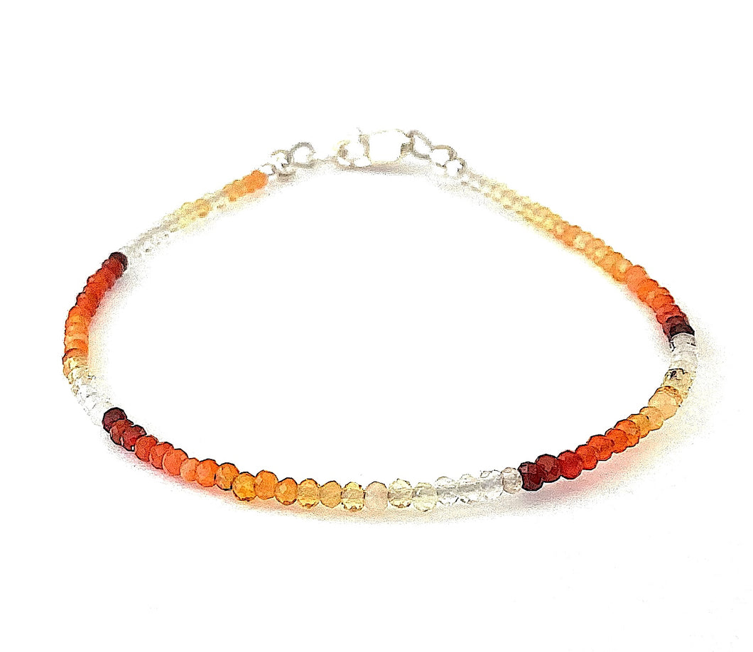 Mexican Fire Opal Bracelet