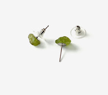 Load image into Gallery viewer, Raw Peridot Earrings
