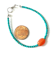 Load image into Gallery viewer, Turquoise and Carnelian
