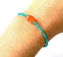 Load image into Gallery viewer, Turquoise and Carnelian
