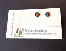 Load image into Gallery viewer, Ammolite Studs
