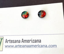 Load image into Gallery viewer, Ammolite Studs
