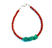 Load image into Gallery viewer, Turquoise and Red Jasper

