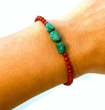 Load image into Gallery viewer, Turquoise and Red Jasper
