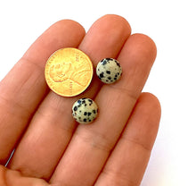 Load image into Gallery viewer, Dalmatian Jasper Studs
