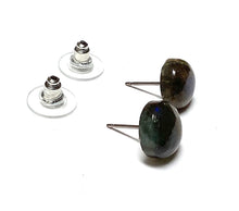 Load image into Gallery viewer, Labradorite Studs
