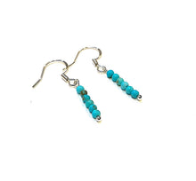 Load image into Gallery viewer, Minimalist Turquoise Earrings
