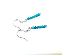 Load image into Gallery viewer, Minimalist Turquoise Earrings
