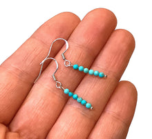Load image into Gallery viewer, Minimalist Turquoise Earrings
