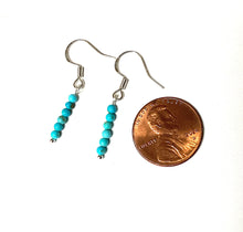 Load image into Gallery viewer, Minimalist Turquoise Earrings
