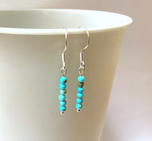 Load image into Gallery viewer, Minimalist Turquoise Earrings
