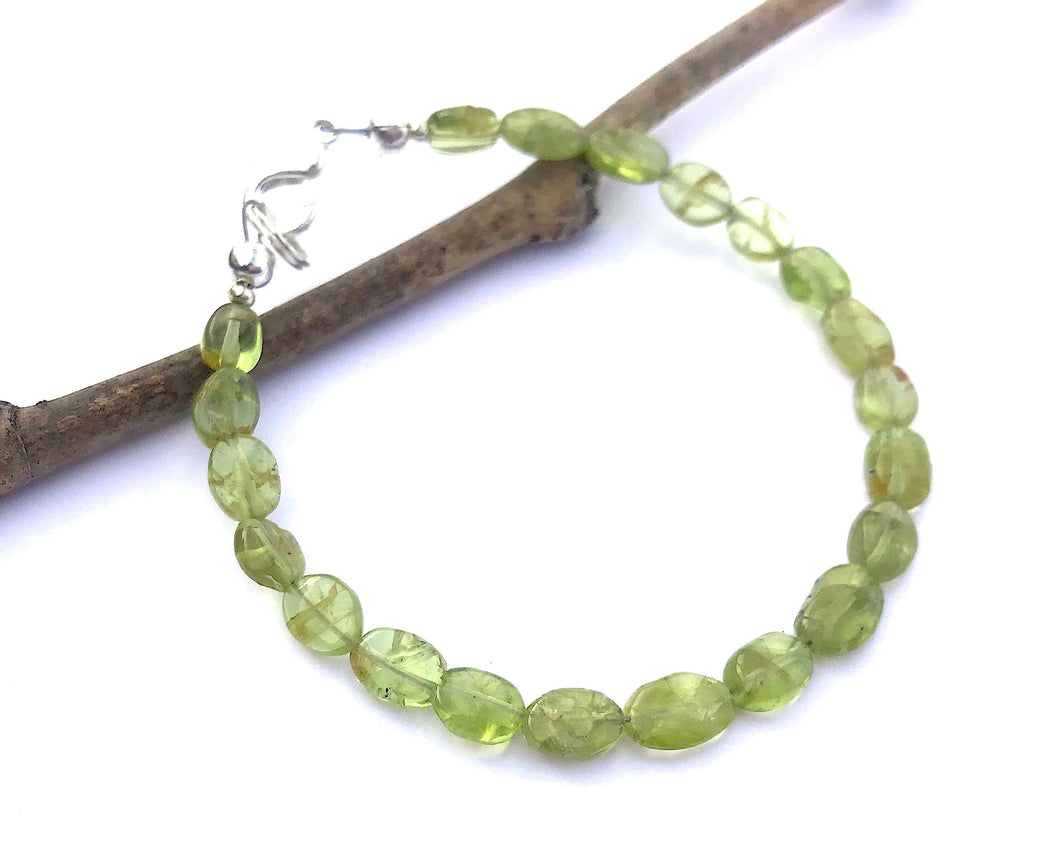Genuine Peridot Bracelet