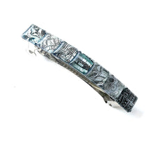Load image into Gallery viewer, Black and White Barrette
